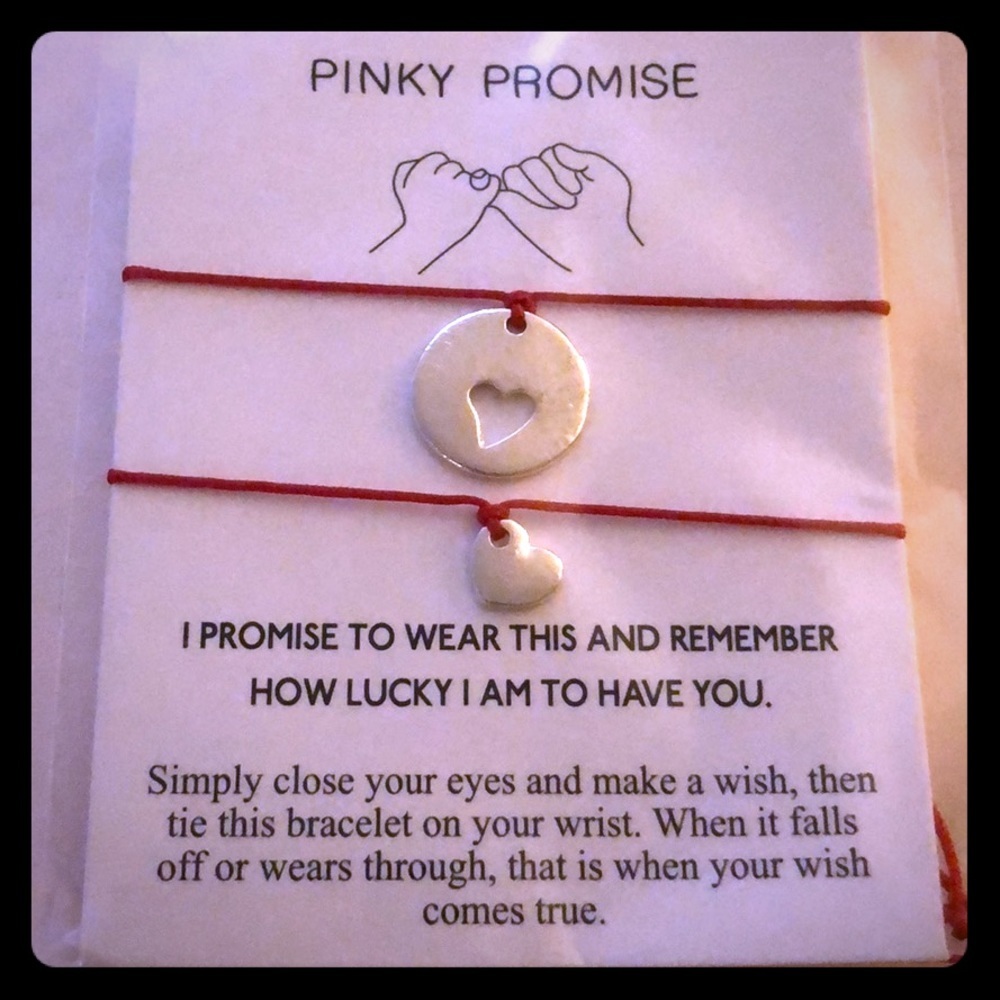 Pinky Promise Bracelet Set
